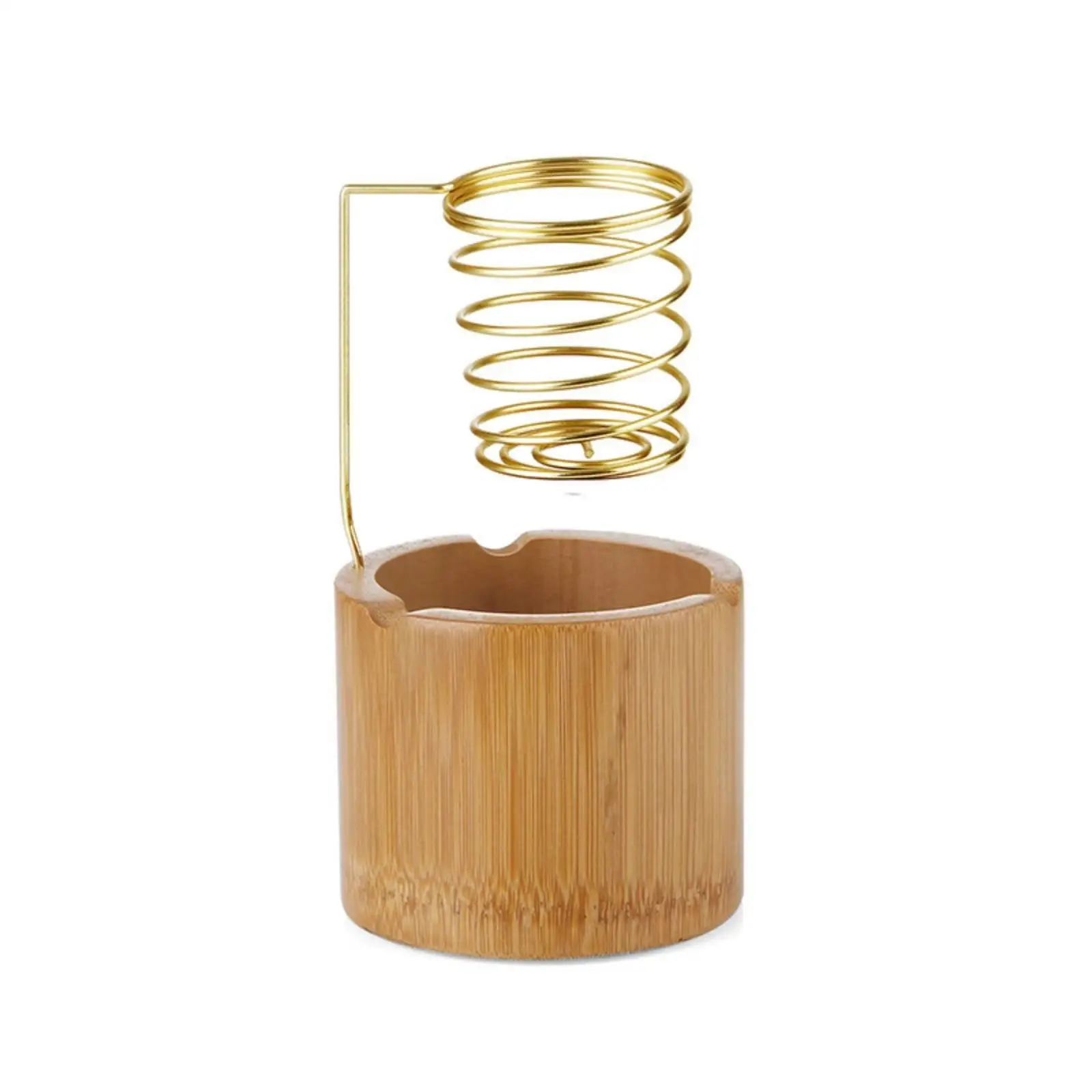 Bamboo Incense Burner Base Holder for Sticks Cones Sage Palo Santo Metal Coil Support Ash Catcher Home Decor