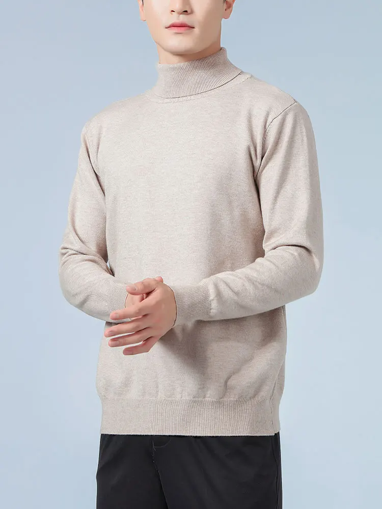 Maglione di cachemire uomo Pullover autunno inverno dolcevita morbido caldo maglione di Cashmere maglione maglioni lavorati a maglia