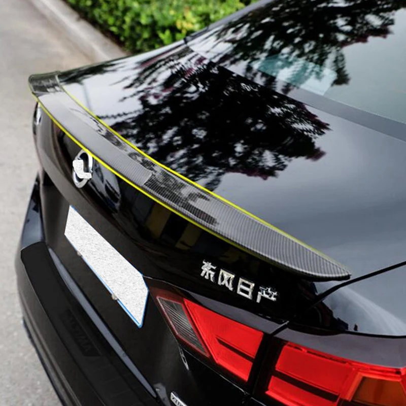 For Accessories Spoiler NEW Nissan Altima Teana CAR Trunk Rear Lip Tail WING ABS Material M4 Style 2019-2023 Year