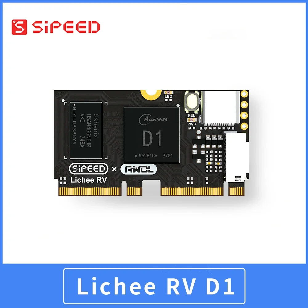 

Sipeed LicheeRV - Nezha CM C906 RISC-V Core Board поддерживает Linux WAFT