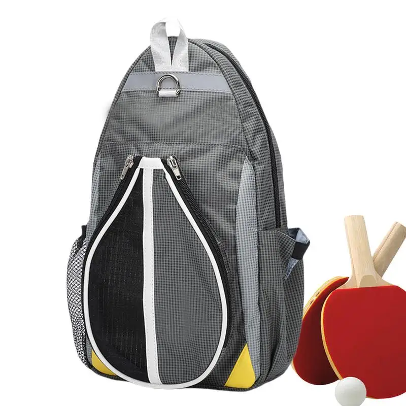 Fashionable Sports Pickle Ball Bag Unisex Sports Sling Bag Paddle Backpack Pickle Ball Paddle Backpack With Shoulder Strap