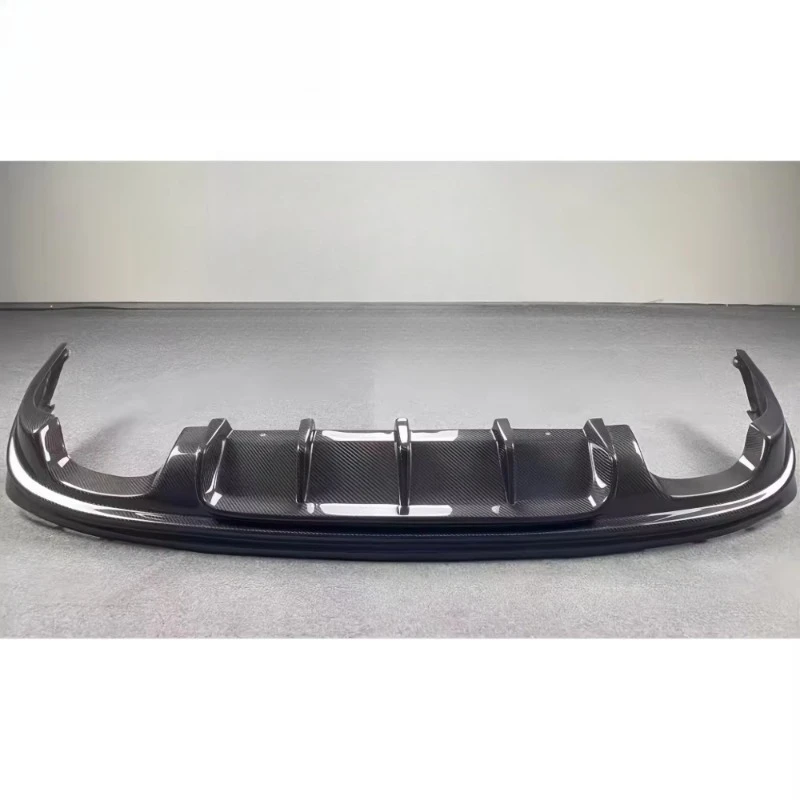 New Black Rear Bumper Diffuser Exhaust Lip Replacement, TOMS Sport Style  IS200T IS250 IS300 IS350 2013-2015 view 4