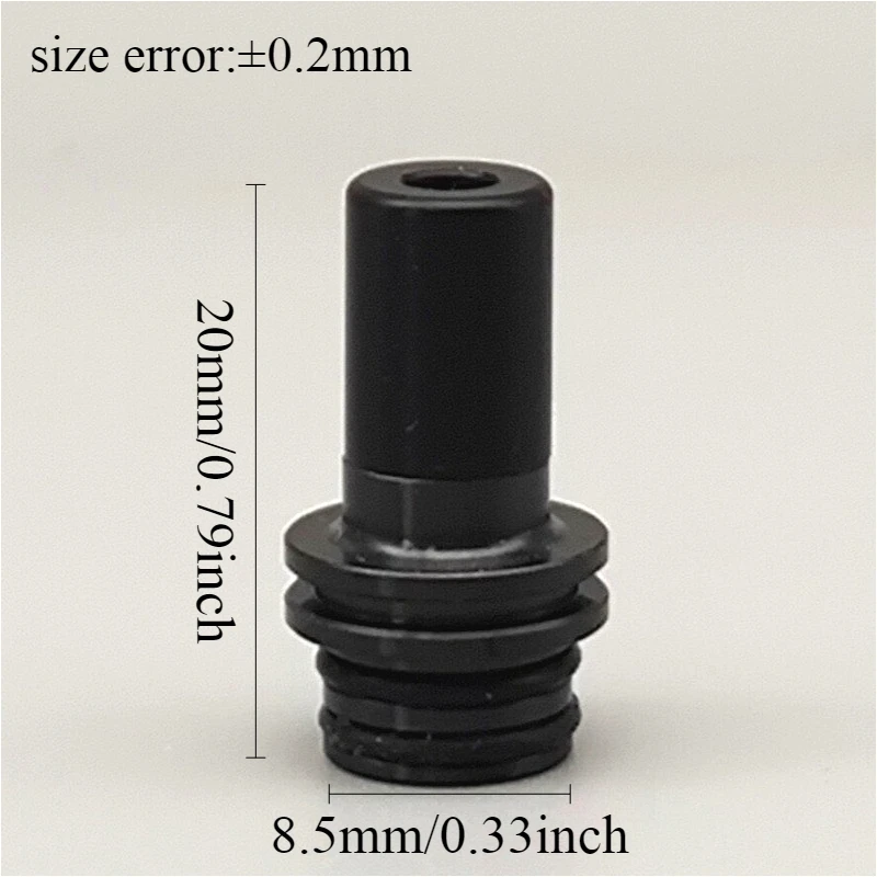 1 قطعة 510 الفولاذ المقاوم للصدأ البلاستيك بوم بي فوهة بالتنقيط BP تعديل بايونير القش المشتركة #2
