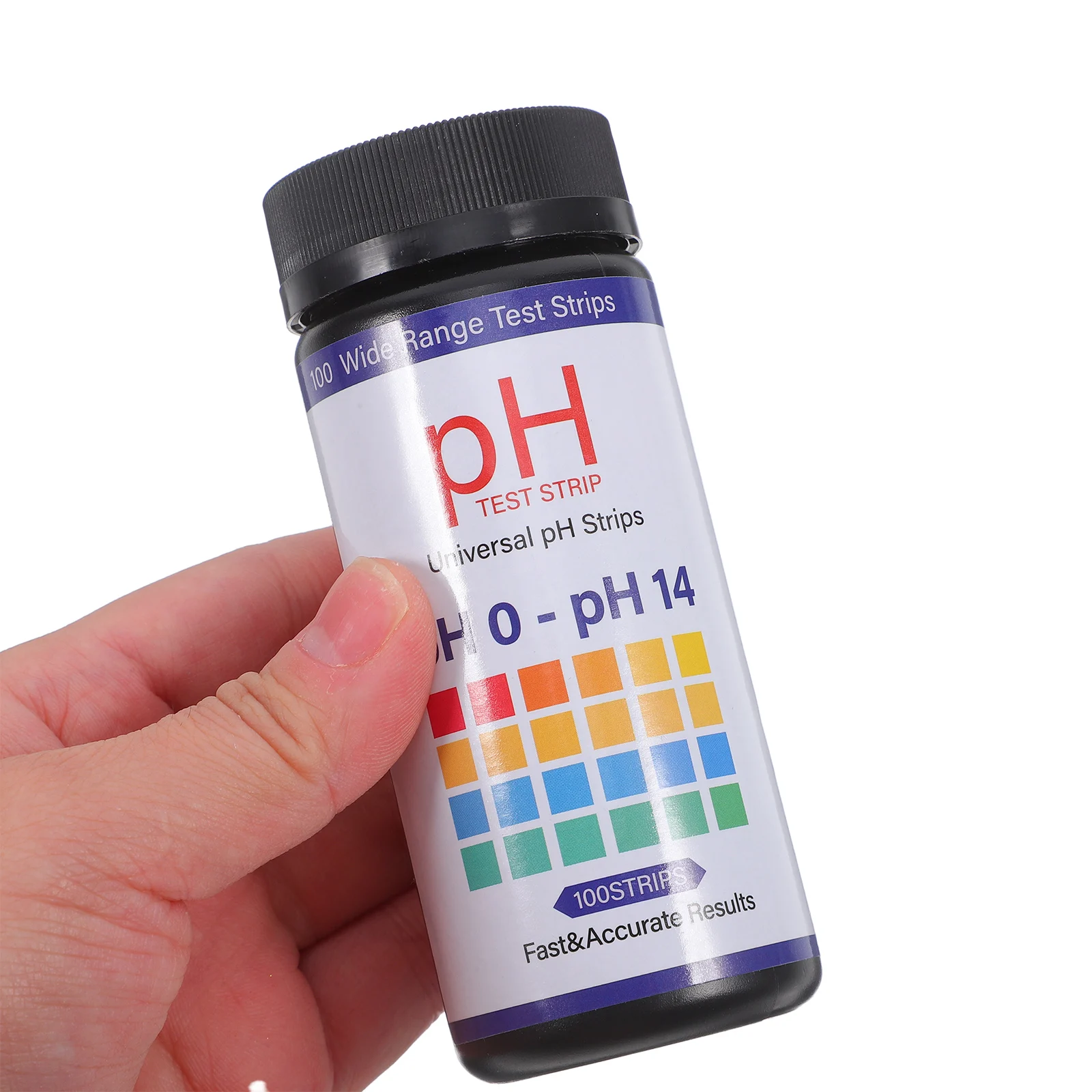 

100pcs PH Paper 0-14 Ph Test Strips 0-14 Aquarium Soil Water Liquid Strips Pool Fitness Drinking Labs PH Meter Tool Testing
