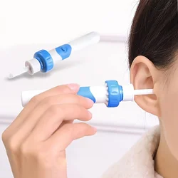 Electric Ear Cleaner Earwax Removal Tool with Soft Tip Safe Suction Device Wireless Operation No Battery Included Ear Care Acces