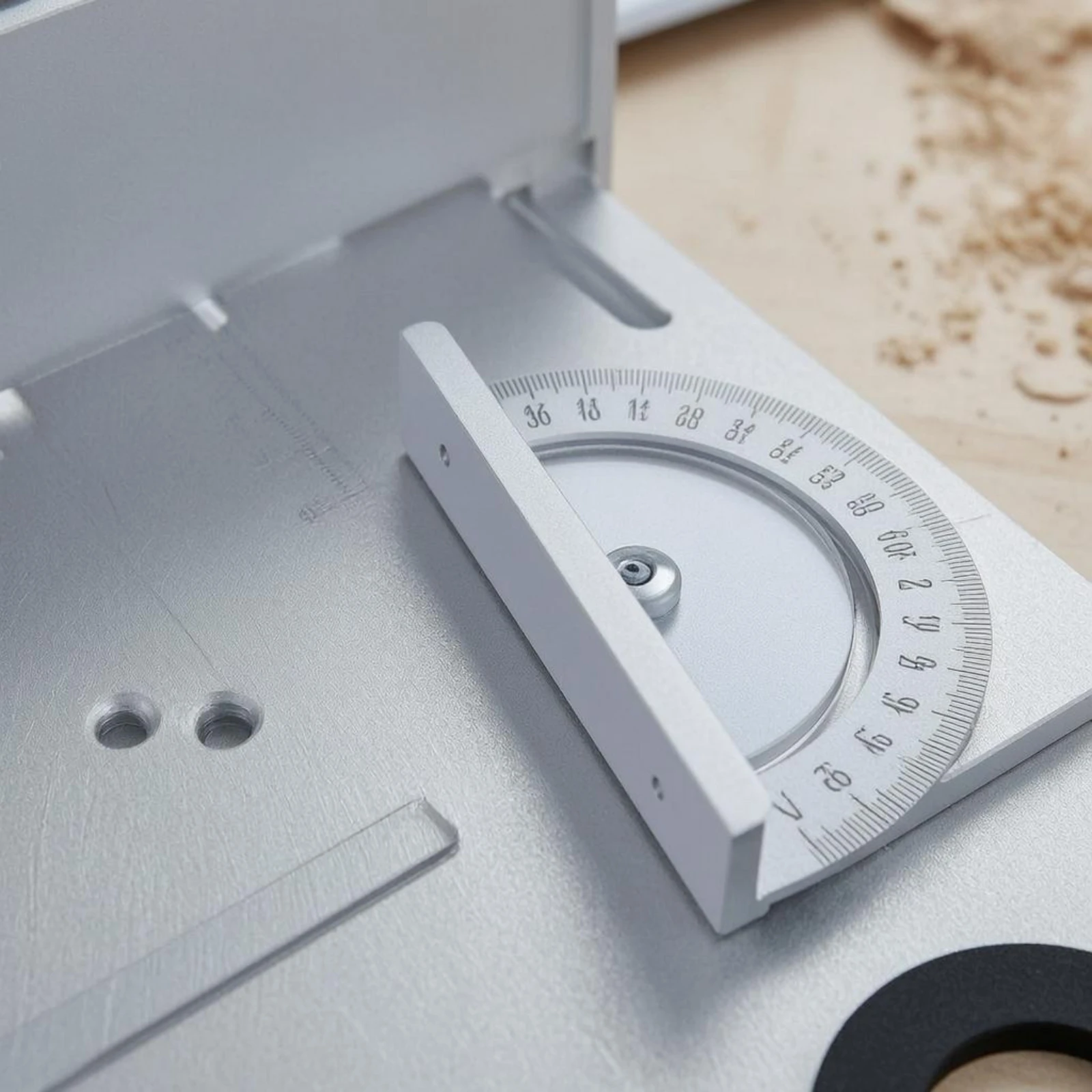 

Router Table Insert Plate Scale Markings Router Insert Plate Woodworking Tool Metal Rectangular
