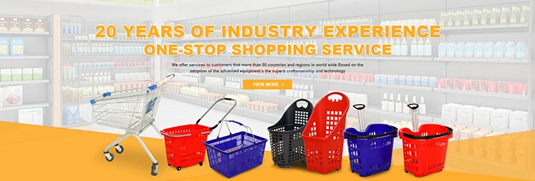 Supermarket Shopping Basket  Shopping Basket of Shopping Mall Convenience Store Yellow Basket