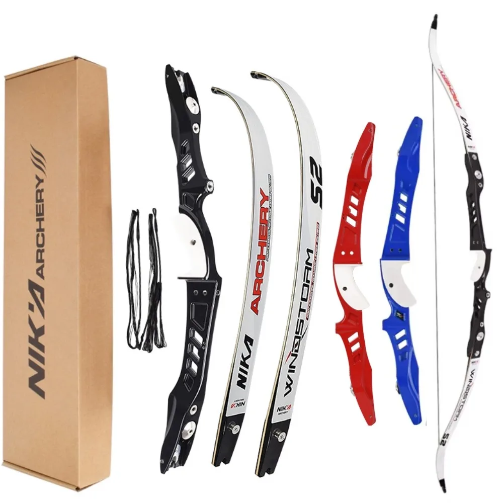 Archery 68 Inch ILF Recurve Bow 12-40 LBS Split Bow 25