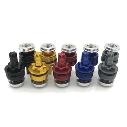 41MM Motorcycle Front Shock Absorber Screw Cover Cap Preload Adjusters Fork Bolts Accessories For Yamaha YZF R25 R3 2013-2018