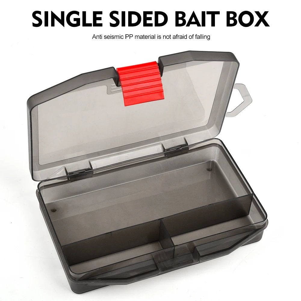 PROBEROS Werkzeugaufbewahrungsbox Angelzubehörbox Große Kapazität Angelzubehör Fischhaken Köder Kunstköderboxen Angelartikel – Detail 1