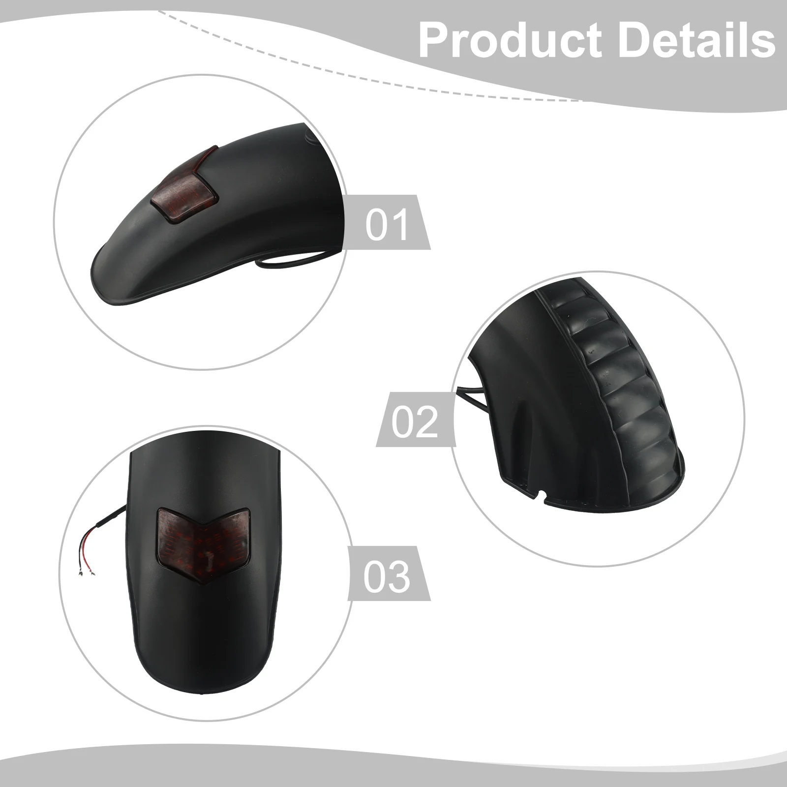 

Convenient And Easy To Use For Easy Installation 10inch Scooter Mudguard Effective Design Rear Wheel Protection