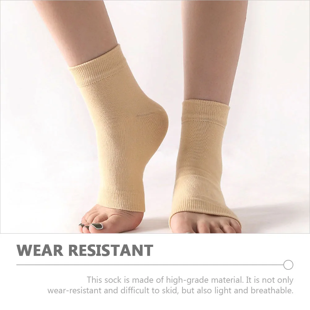 

2pcs Foot Pain Relief Ankle Compression Braces Elastic Support Socks For Plantar Fasciitis Sports Foot Protector Breathable