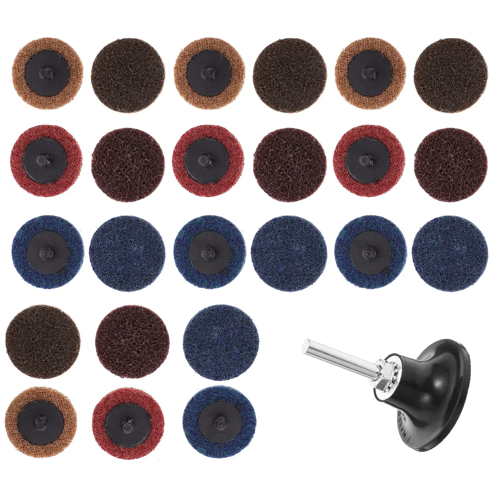 

45Pcs Sanding Discs Grinding Wheels Pads Durable Nylon Emery Material Minimal Noise Easy Replace Pads Sanding Disc