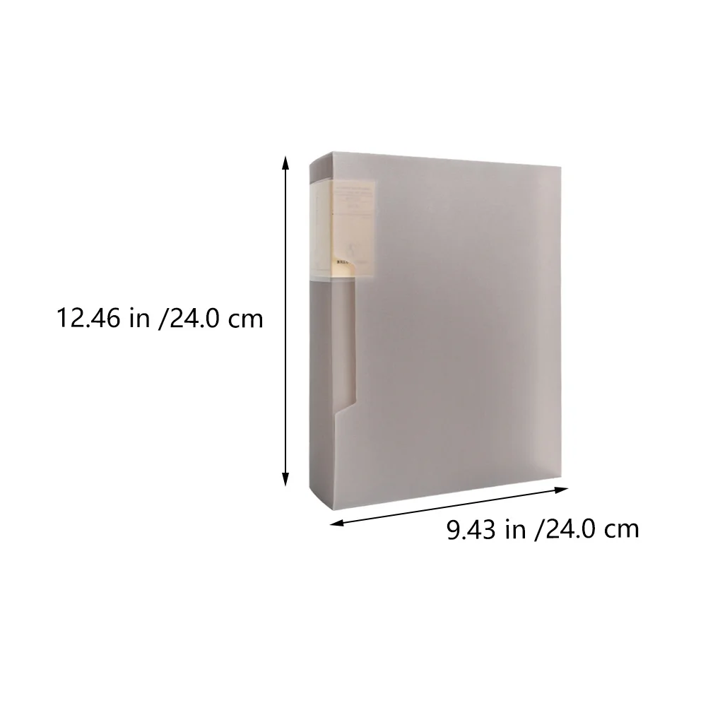 مجلد شفاف مع غلاف للوازم المكتبية ومجلدات الموسيقى ومدرسة منظم الملفات