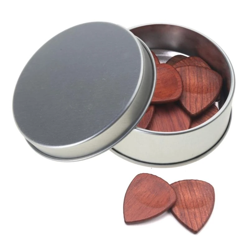 

Portable Metal Acoustic Guitar Pick Plectrum Holder for Case Box Rectangle Round Shaped Musical Instrument Gift Accessories