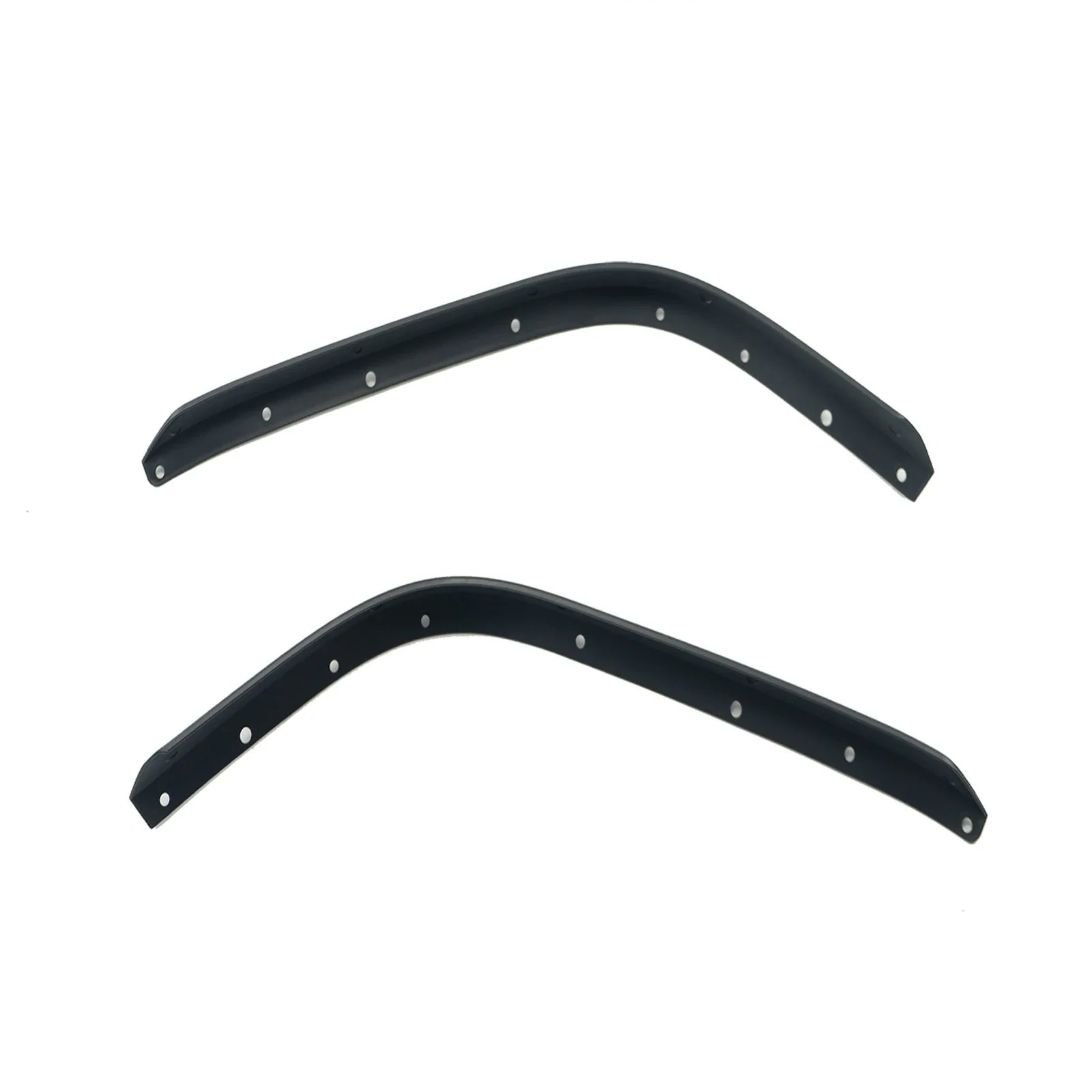 4Pcs Car Front Rear Fender Flares Extensions Set For 2018-2023 Jeep Wrangler Gladiator JT Black Wheel Arch Flaps Mudguard Splash