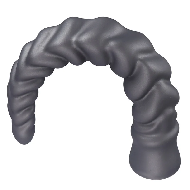 50cm Long Butt Plug Soft Silicone Anal Plug Dildos Large Anal Whip Prostate Massage Dilator Sex Toys for Women Men Masturbatior 6