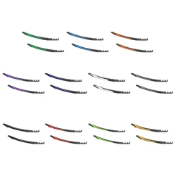 Glintbay Silicone Rubber Replacement Temple Slider for Oakley Jawbreaker OO9290 Sunglasses-Multiple Options
