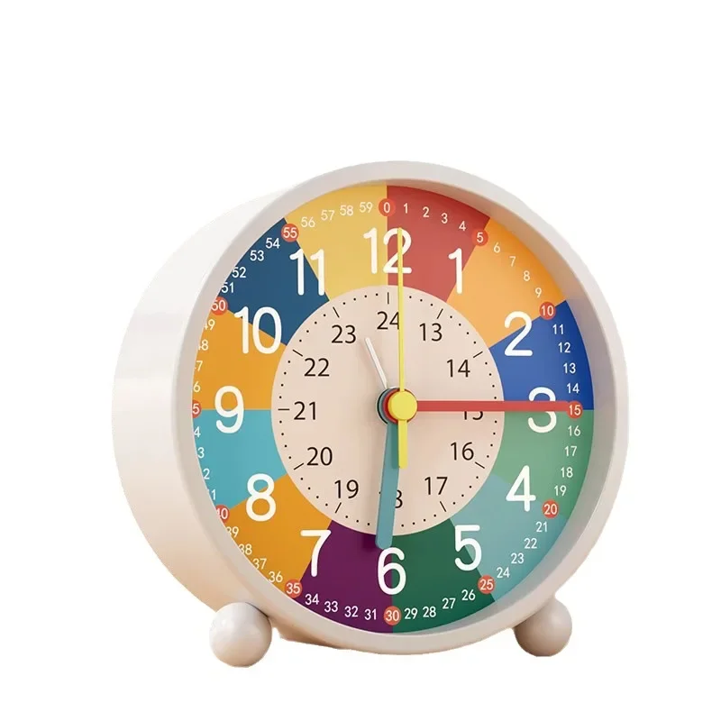 

Children Educational Alarm Clock Bedroom Children Room Desktop Early Education Small Alarm Clock Mute Children Clock