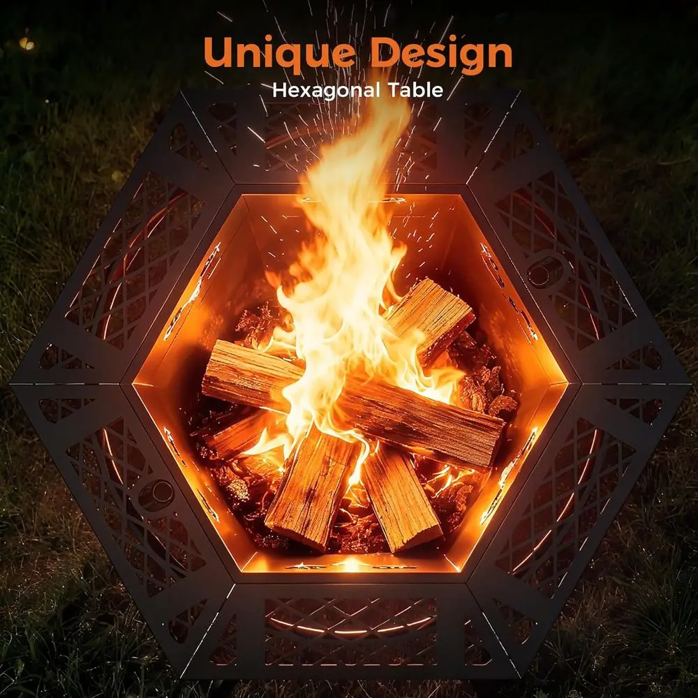 Outdoor Fire Pit Grill 2