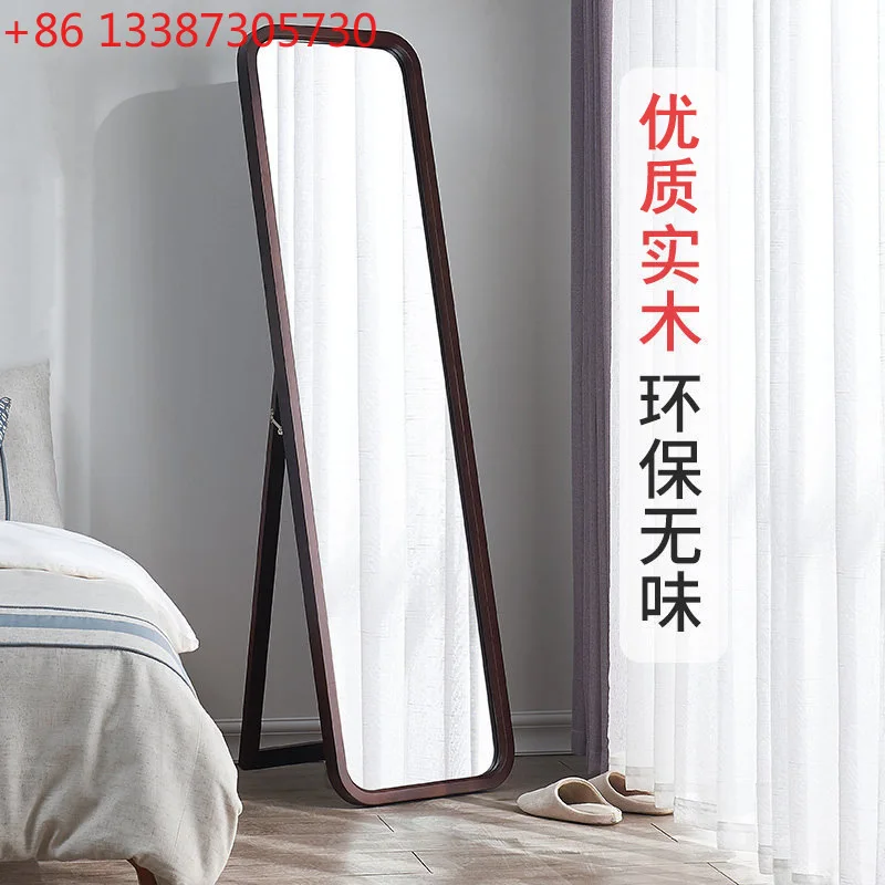 

Зеркало в полный рост из массива дерева, напольное, для спальни, настенное, в стиле минимализм.