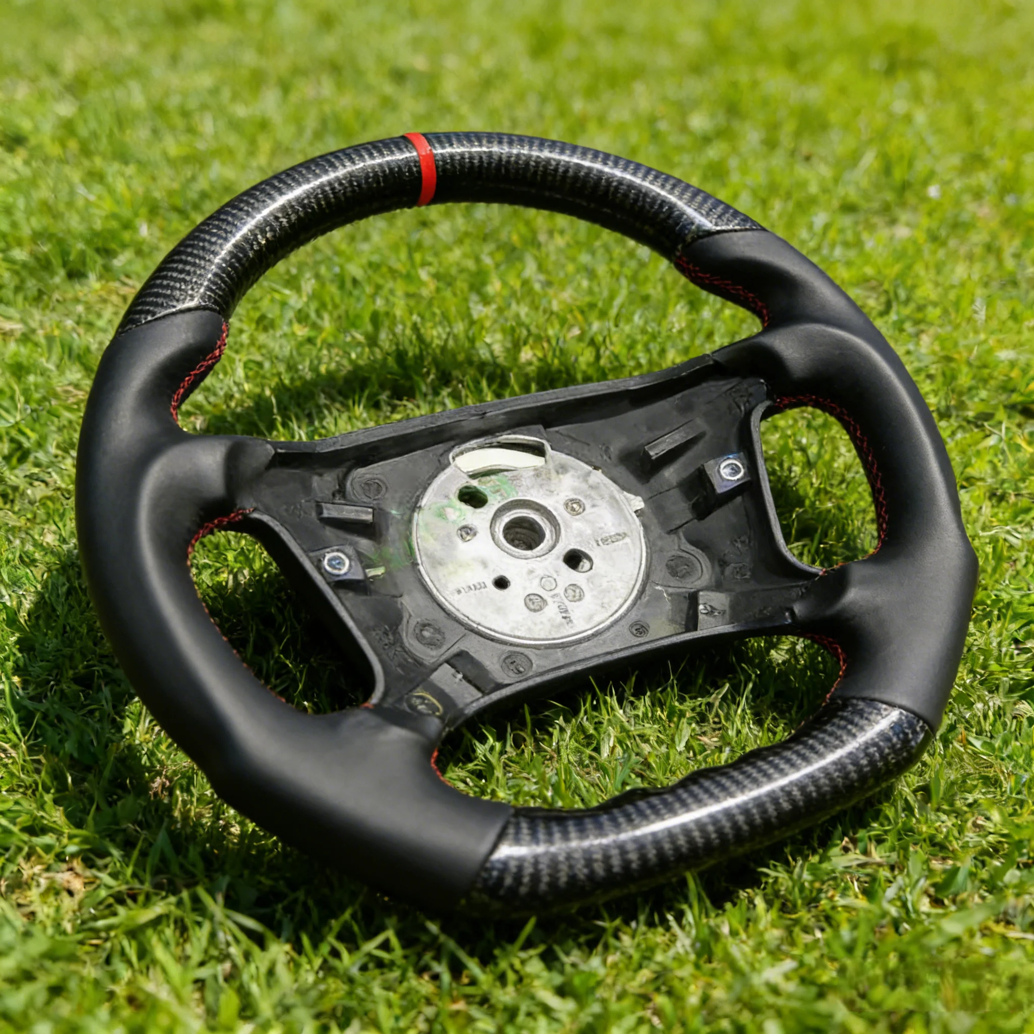 For BMW E38 E39 E46 E53 520 530 528 318 320 325 330 100% Real Carbon Fiber Car Steering Wheel