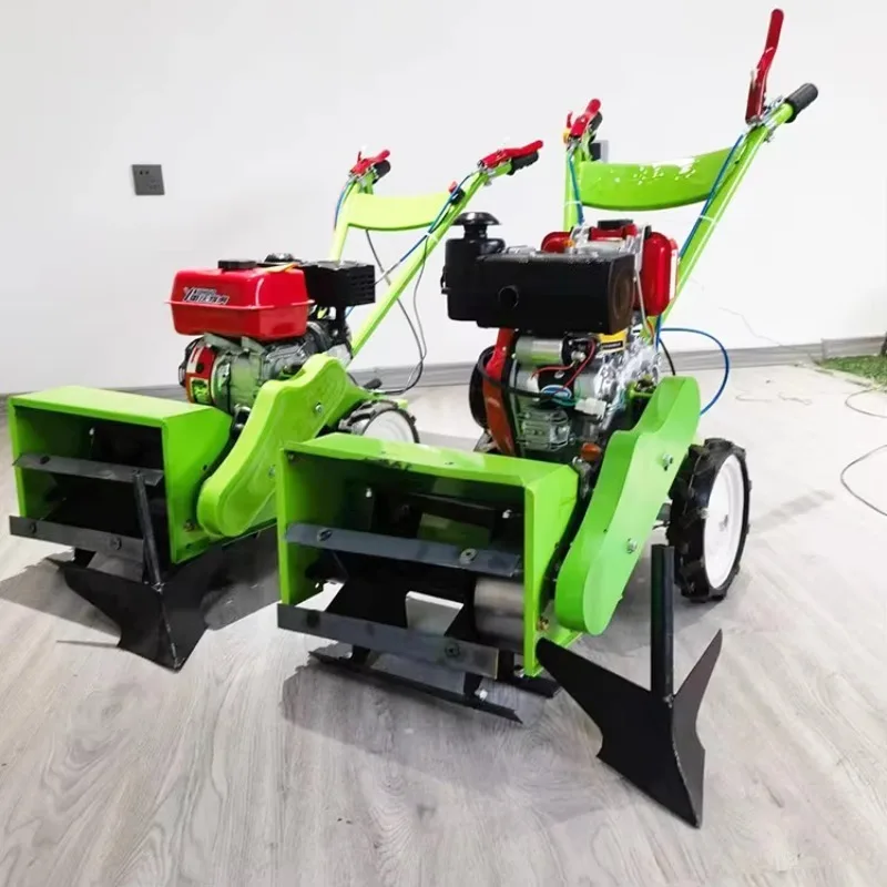 Engine Weeder 2 Wheel Self -Propelled Working Garden Orchard Agricultural Ditching Scarifier