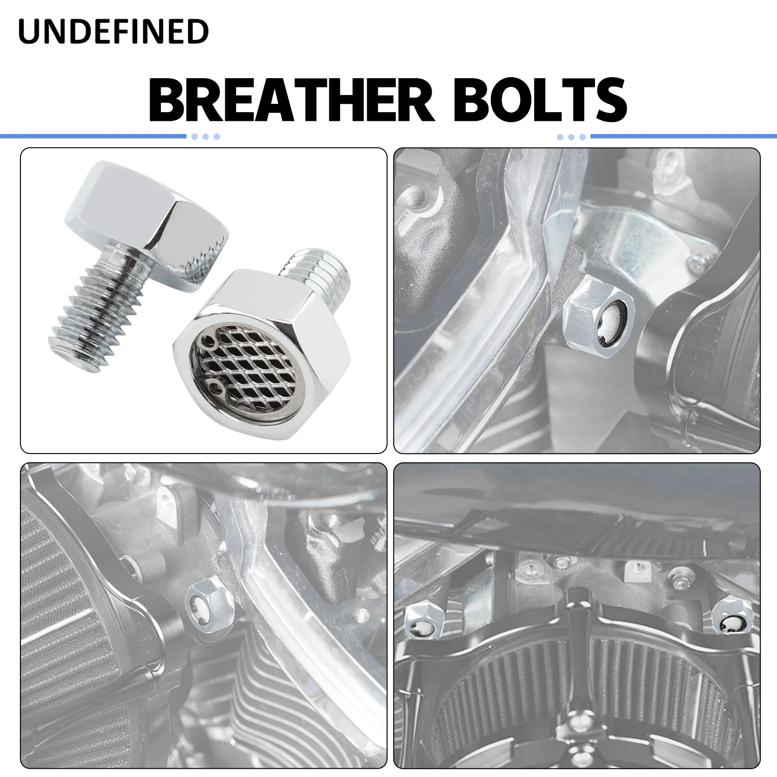 Aluminum Motorcycle Air Filter Cleaner Breather Bolts Kit Fit For Harley Softail Fat Bob Dyna Touring Road King Street Glide CVO