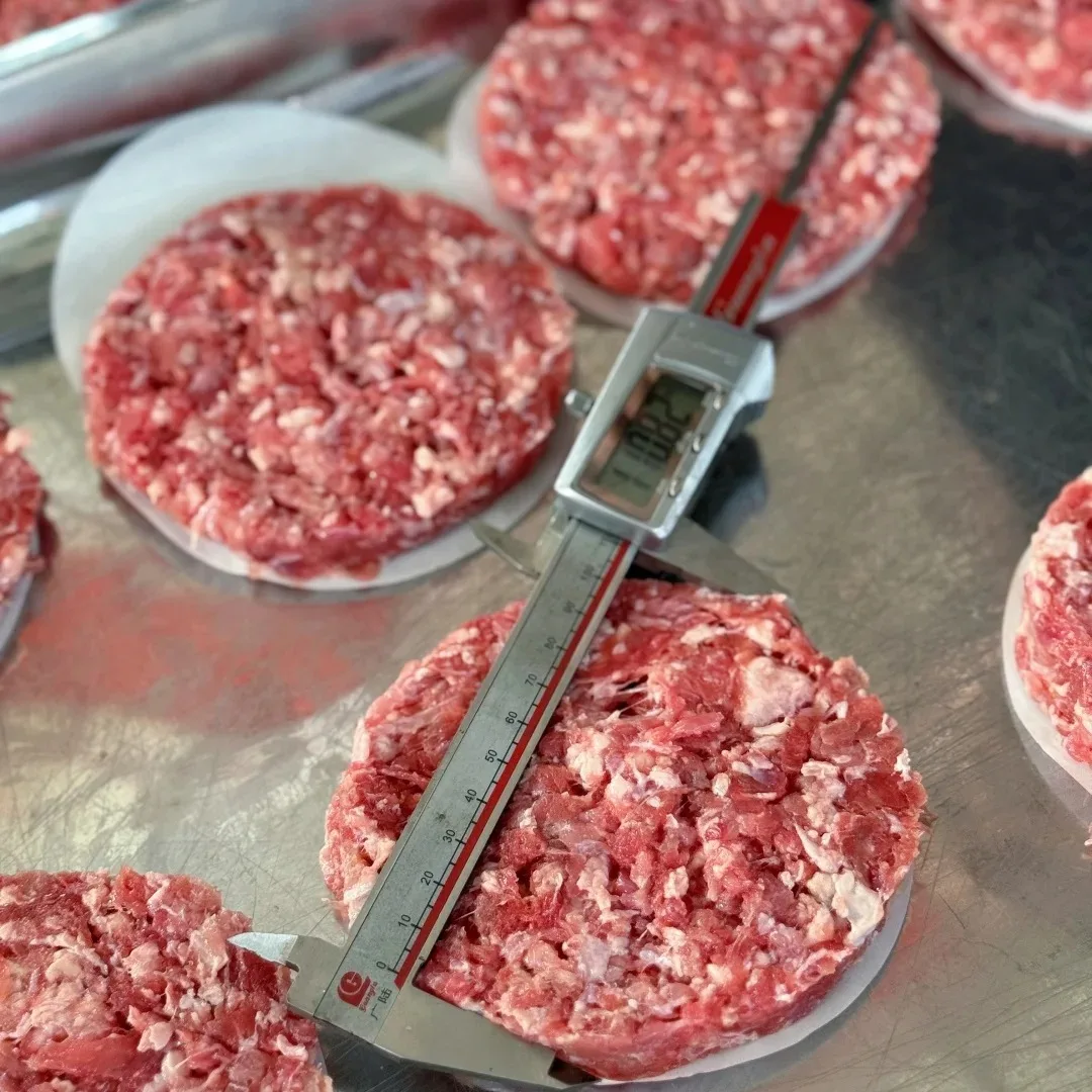 Automatic chicken nuggets for burger applications, shrimp patty maker, core motor components