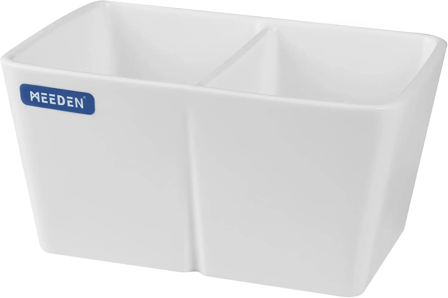 

Ceramic Paint Palette, Paint Brush Wash Bowl, 2 Deep Well Artist Paint Palette, White Porcelain Watercolor Painting Dish