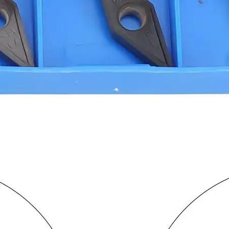 Robust Performance 10 Piece Set of VCMT160404SM Insertion Tools Designed Specifically for CNC Milling Operations on Steel