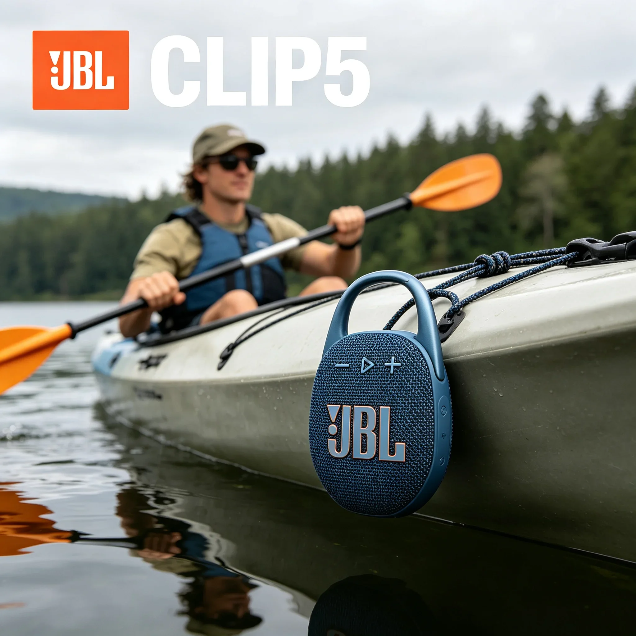 JBL CLIP5 music box fifth generation subwoofer outdoor shallow water play IP67 waterproof portable wireless Bluetooth speaker