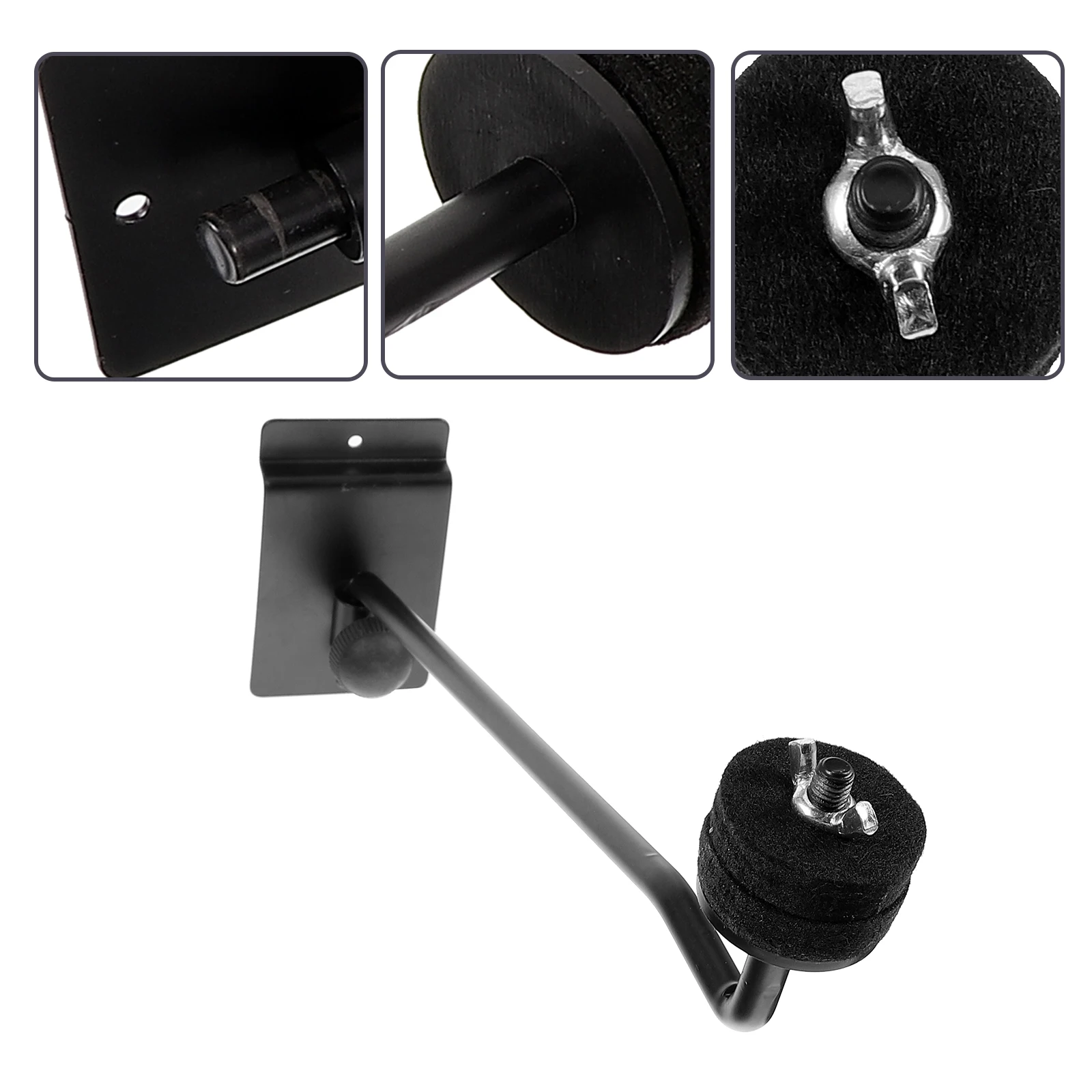 

Wall Support Metal Arm Hanging Wall Mount Stands Arm Display Cymbal Cymbal Display Hanging Stand Stand