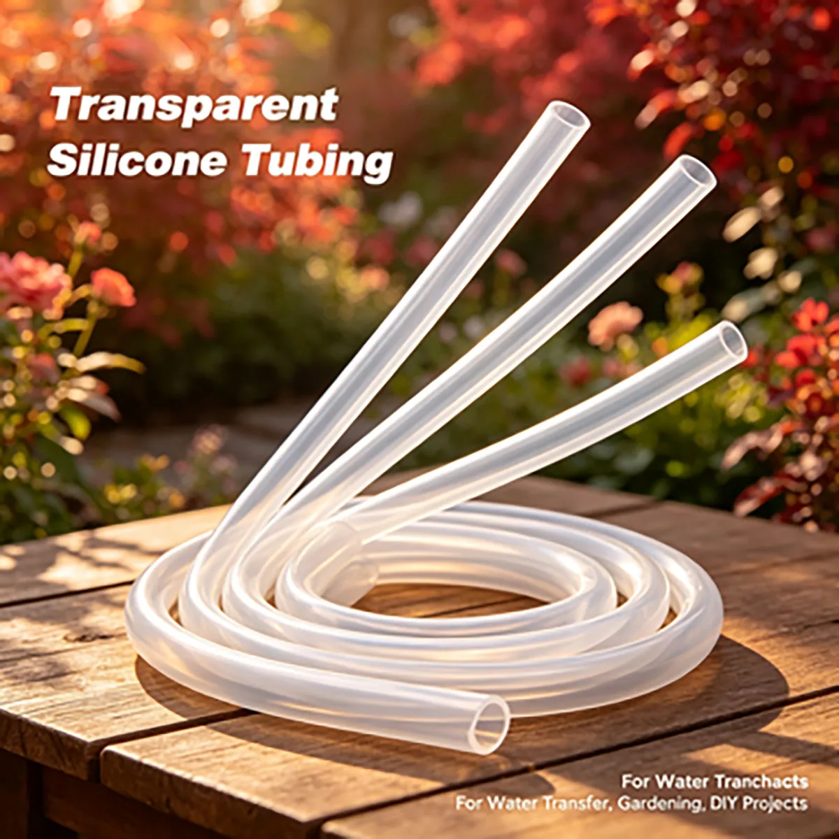 Food Grade Clear Transparent Silicone Rubber Hose 0.5mm 1.5mm 2mm 3mm 4mm 5 Mm Out Diameter Flexible Silicone Tube Capillary