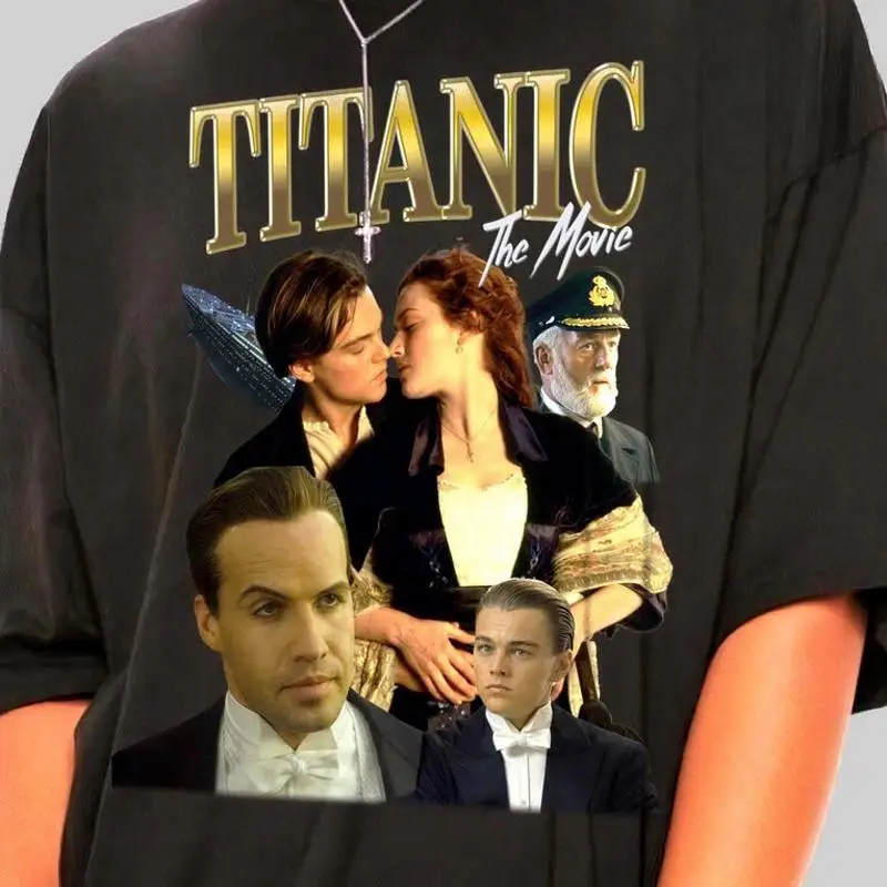 Titanic 1997 Jack Dawson Rose Dewitt Bukater T-Shirt