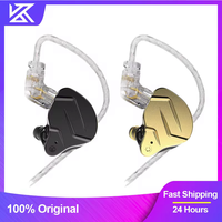 KZ ZSN PRO X Metal In Ear Earphone 1BA 1DD Hybrid Drive HIFI Sport Noise Cancelling Earbud Headset KZ ZSNPROX ZES ZEXPRO DQ6S