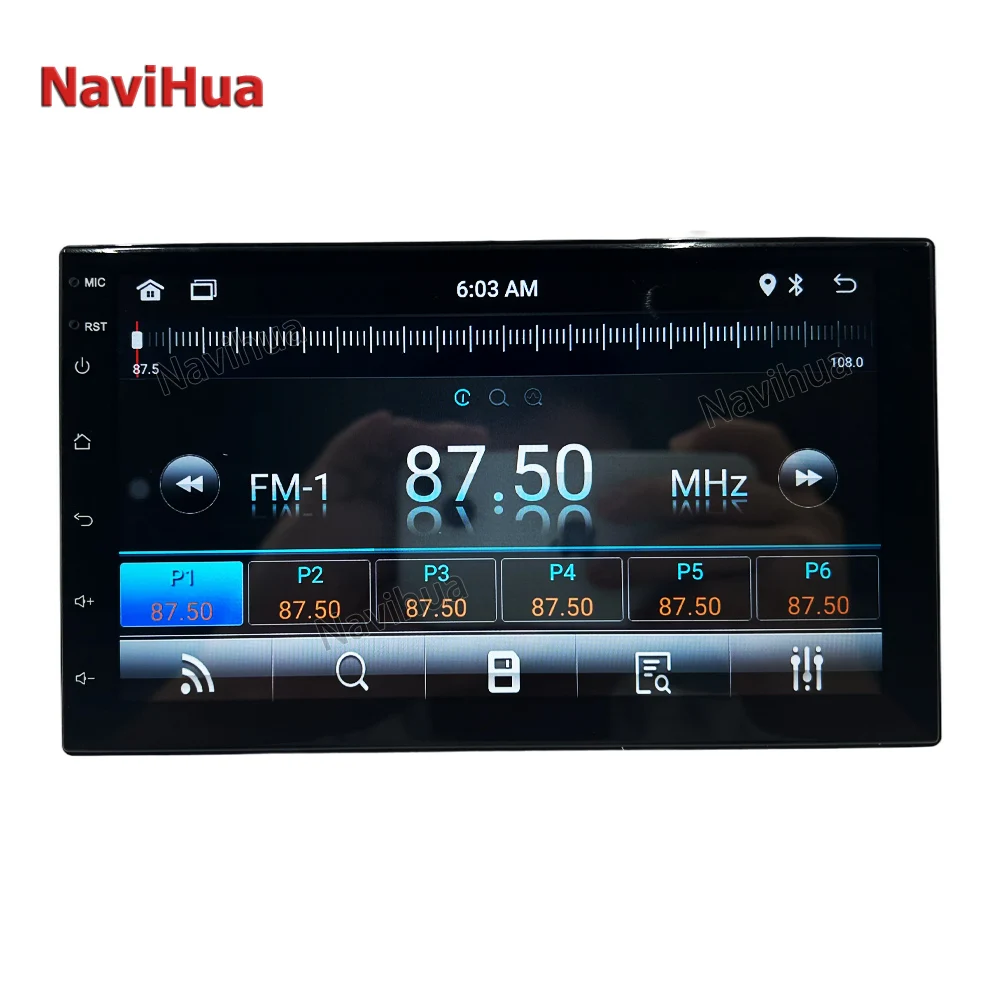 7inch Android 12 Car Radio Autoradio 2 Din Universal Stereo WIFI GPS Multimedia Player For Nissan Toyota Kia VW Carplay