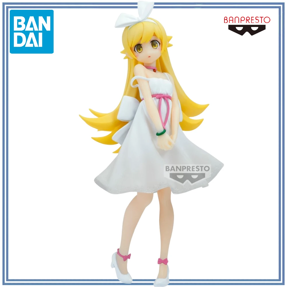 100% originale in magazzino Bandai Banpresto Espresto Monogatari Serie Oshino Shinobu Materiale trasparente Un altro colore Anime Figure Model