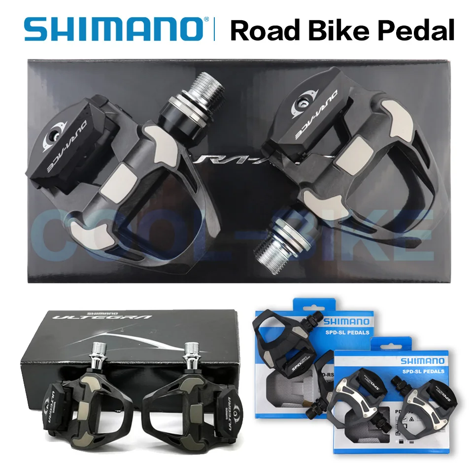 

Педали Shimano RS500 R550 R7000 R8000 R9100 Педали для шоссейного велосипеда, самоблокирующаяся педаль для велосипеда