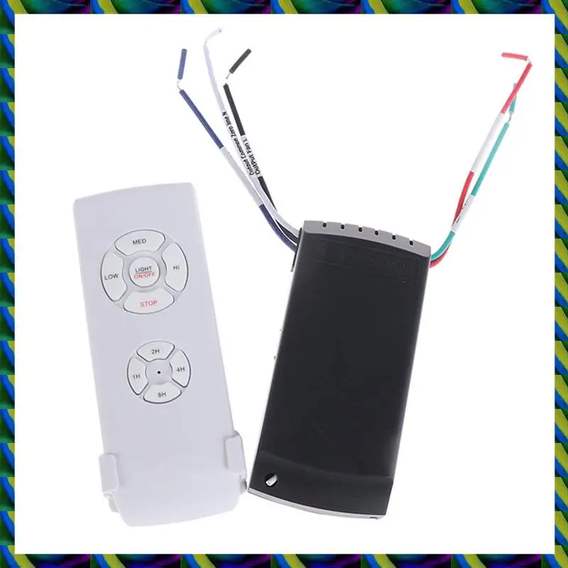 Ежедневно 110 220 В универсальный умный потолочный вентилятор лампа пульт дистанционного управления вентиляторы переключатель света портативный противоскользящий приемник для дома