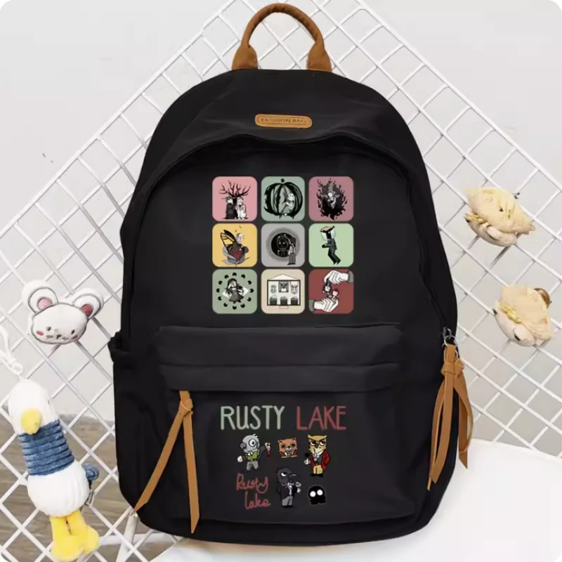 

Anime Rusty Lake Schoolbag Backpack Handbag Computer Casual Shoulder Bag Student Messenger Bag 759