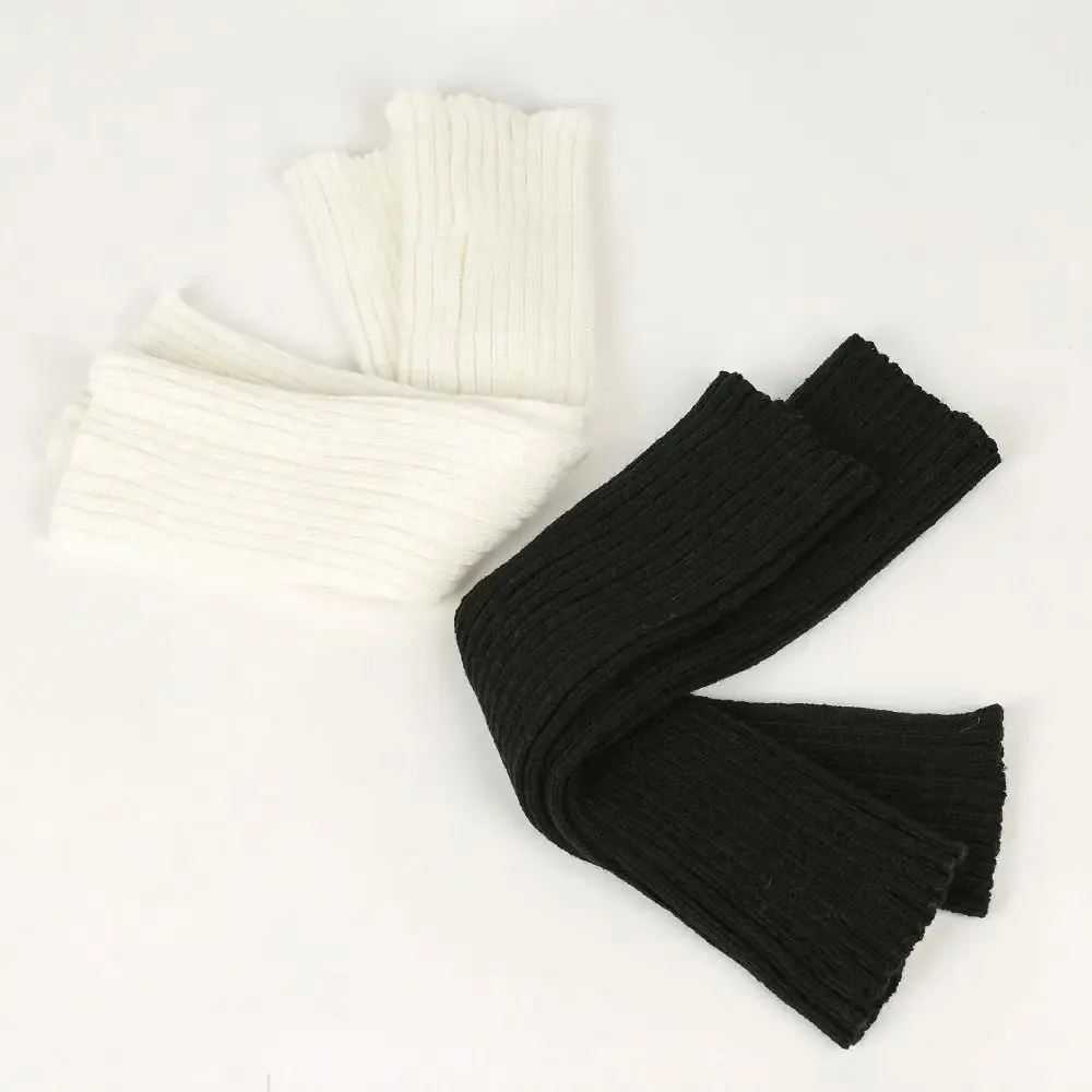 할로윈 의상 네온 립 레그 워머 하라주쿠 일본 다리 커버 부츠 양말 파티 스포츠 요가 니트 롱 양말