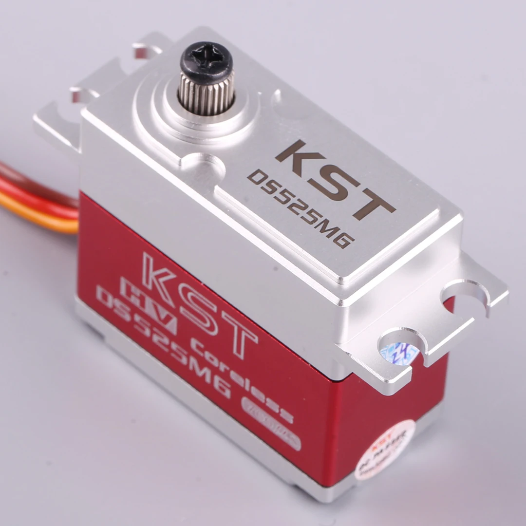 KST DS525MG Digital Coreless HV Tail Lock Servo All-Metal Standard Narrow Band 550-Class for Helicopter