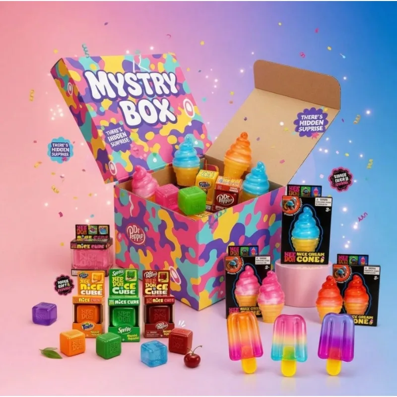 

Hot 2026 Cute Summer Squishy Blind Box – 3 Independent Random Draws (Min. 2 Items, Up To 5 Possible) Lucky Surprise Set