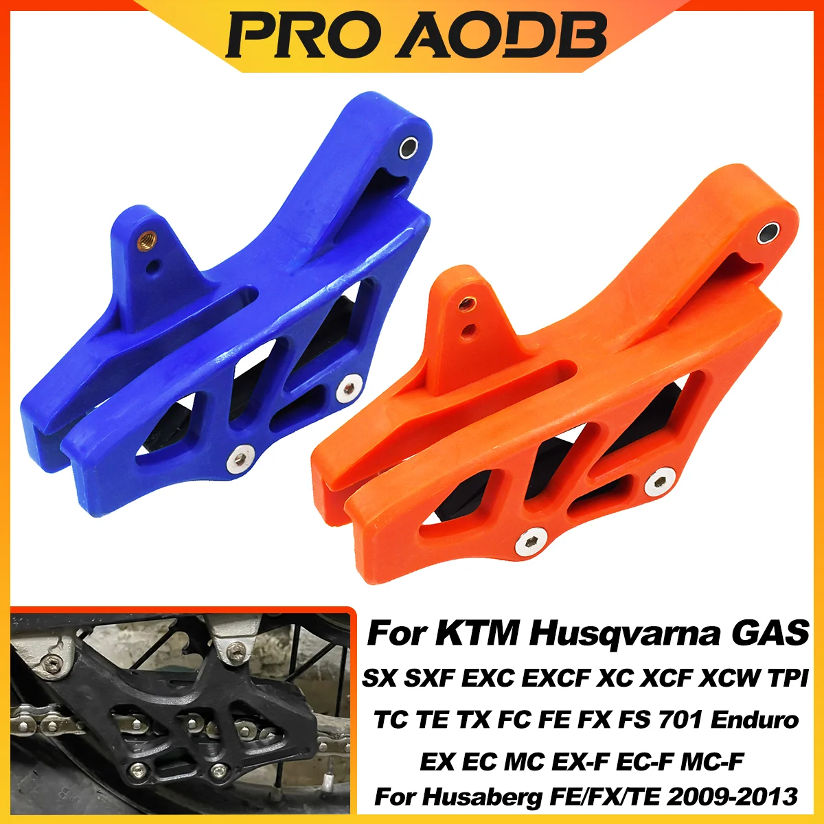 Motorcycle Chain Guide Guard Protection For KTM Husqvarna SX SXF XC XCF EXC EXCF 690 Enduro SMC TC TE FE Dirt Pit Bike 2008-2023