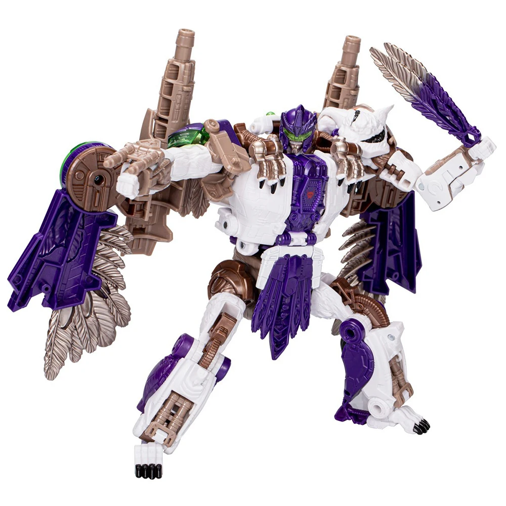 [In-Stock] Hasbro Transformers Legacy United Tigerhawk (Beast Wars Universe) 19cm Leader Class Anime Robot Action Model Figure