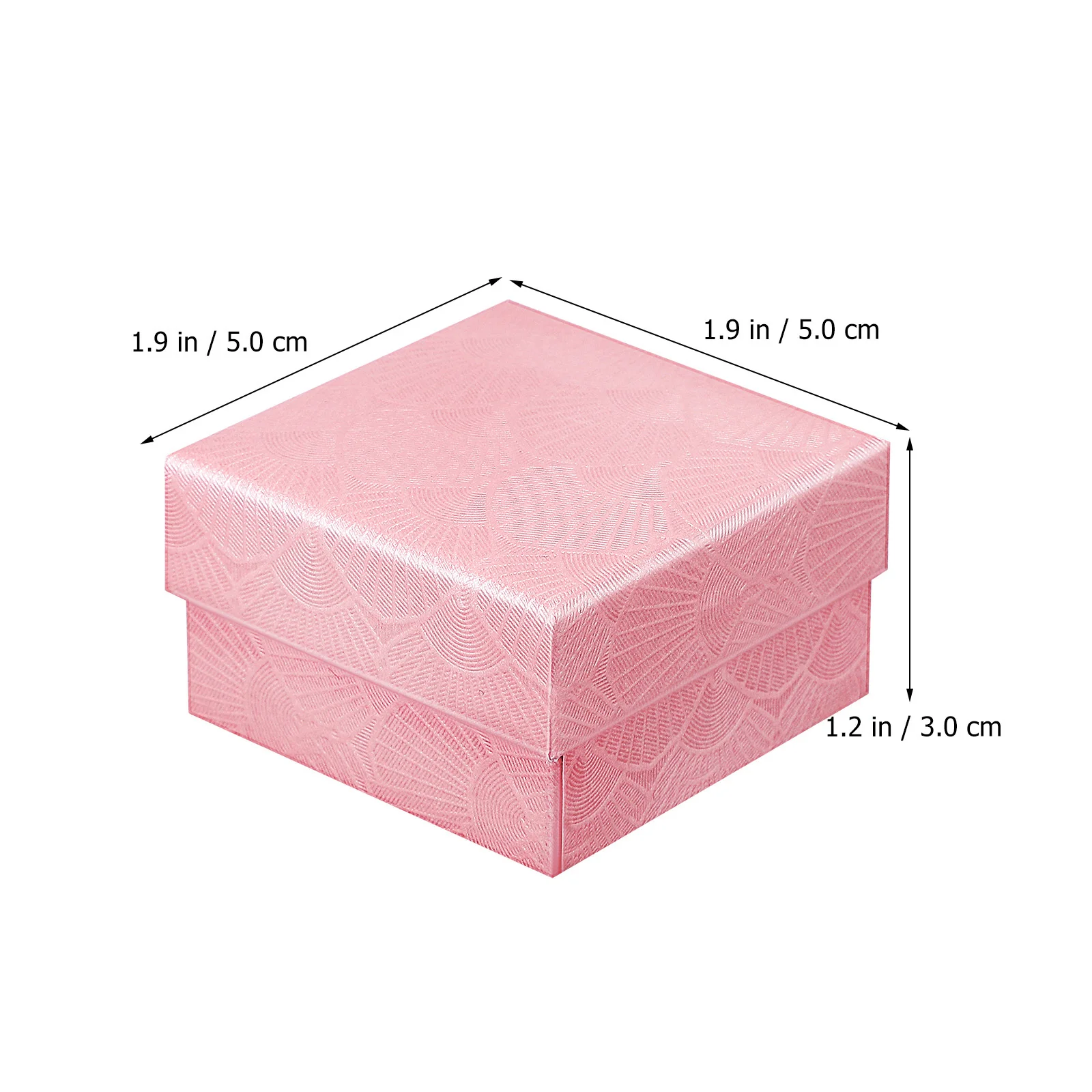 

24Pcs Jewelry Organizer Case Stylish Home Decor Black Sponge Interior Present Decoration Engagement Wedding Special Events