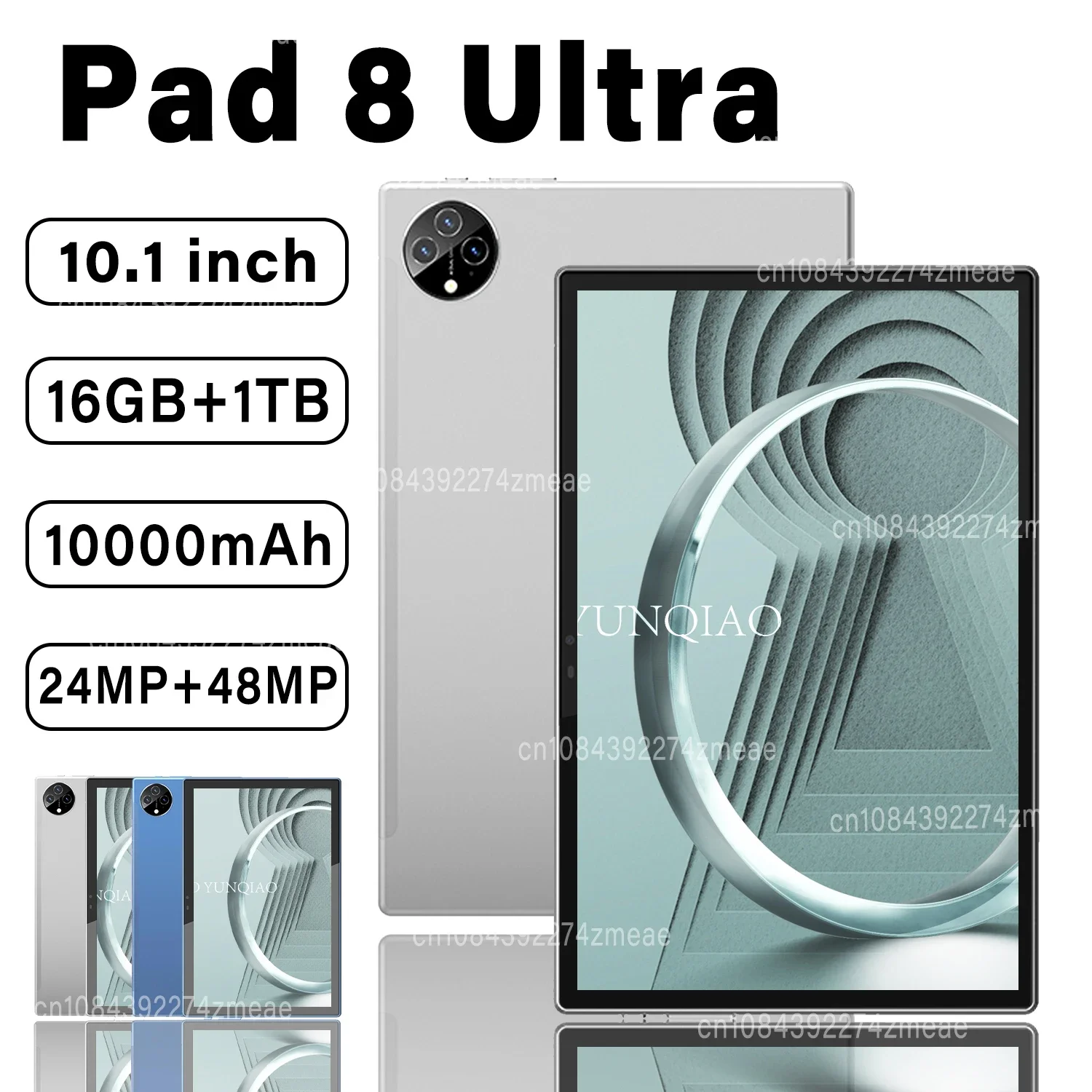 Imagem -01 - Original Pad Tablet pc Ultra Android 101 16gb 1tb 16mp 32mp 10000mah 10core Qualidade Sen Rede original pad tablet pc ultra android 101 16gb 1tb 16mp 32mp 10000mah 10core qualidade sen rede 01