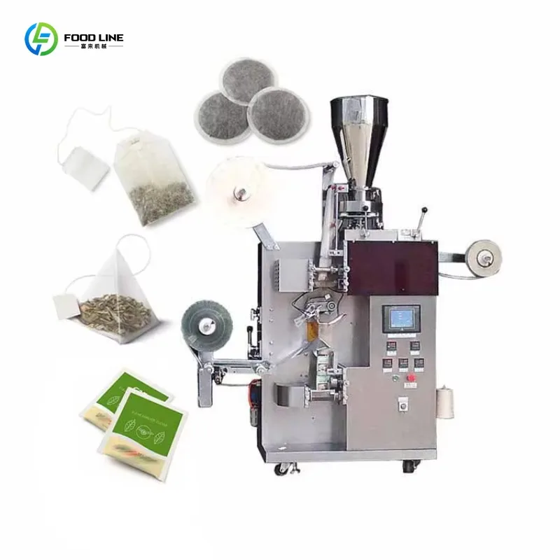 Customized Envelope Tea Bag Packaging Machine With Thread Tag String Tea Bag Packing Equipment