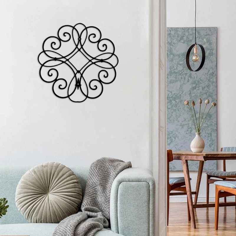 Los elegantes colgantes decorativos Metal para pared mejoran belleza tu habitación, envío directo